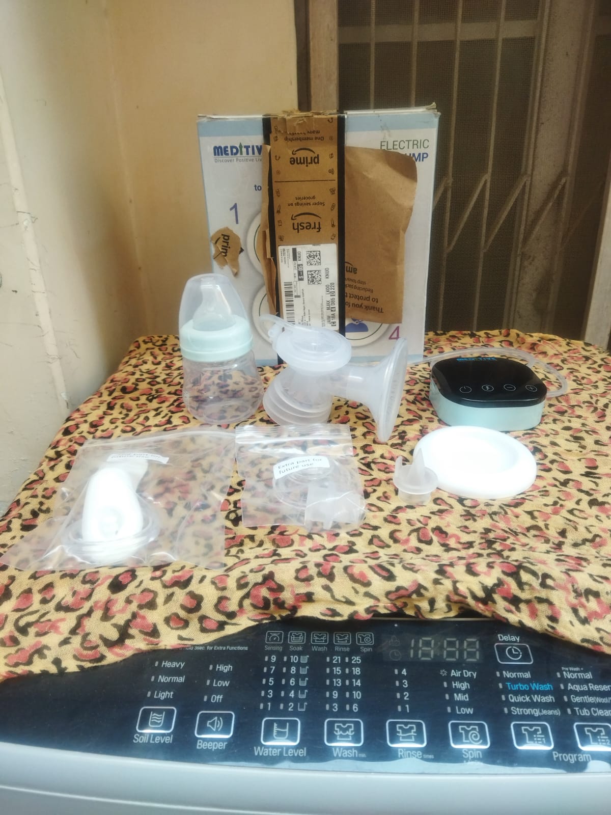 Shop Meditive Electric Breast Pump – Comfortable, Portable & Efficient Milk Expression for Moms On-the-Go