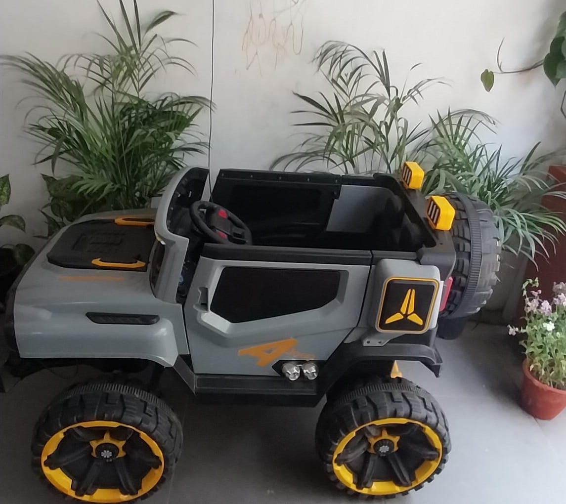 Buy Mercedes 1288 Electric Ride-On Jeep for Kids – Stylish, Safe & Feature-Rich Battery Car with Remote Control