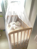 JUST BORN Crib/Cot for Babies,Dimensions:60*120*8 cm