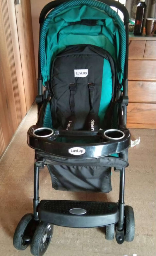 LUVLAP Galaxy Stroller / Pram, Extra Large Seating Space,