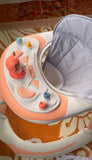 R for Rabbit 1 little Feet Plus Walker - Cream and Pink – Pre‑Loved Baby Gear