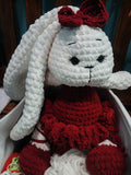 Handmade Crochet Bunny Plushie