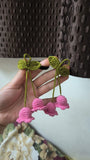 Hand Crocheted Tulip Hair Ties