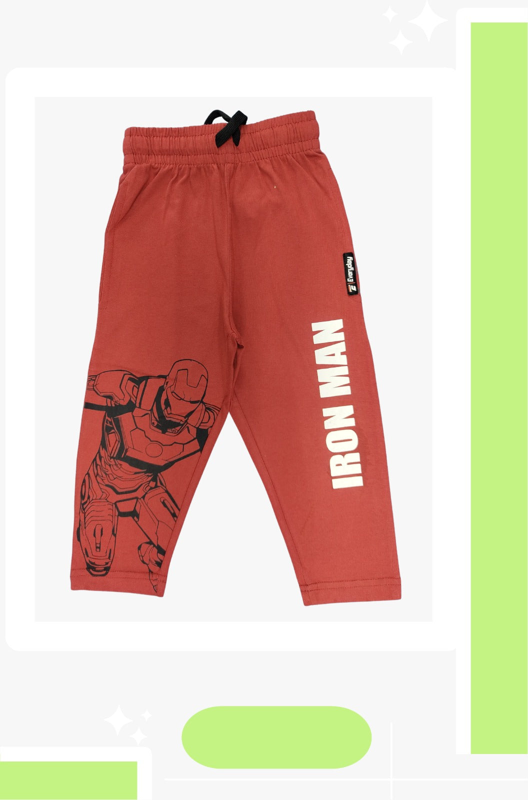 EVERYDAY Kids Biowash Cotton Cartoon Print Trousers