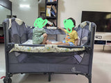 R for RABBIT Hide And Seek Bliss Baby Cot Bed