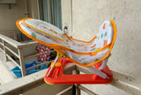 BABYHUG Bubble Joy Bather Animal Print- Yellow orange
