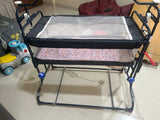 MOTHERTOUCH High Compact Cradle Polka Dot Print - Blue