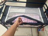 MOTHERTOUCH High Compact Cradle Polka Dot Print - Blue
