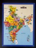 Wooden India Map Puzzle