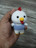 Handmade Crochet Animal Keychains