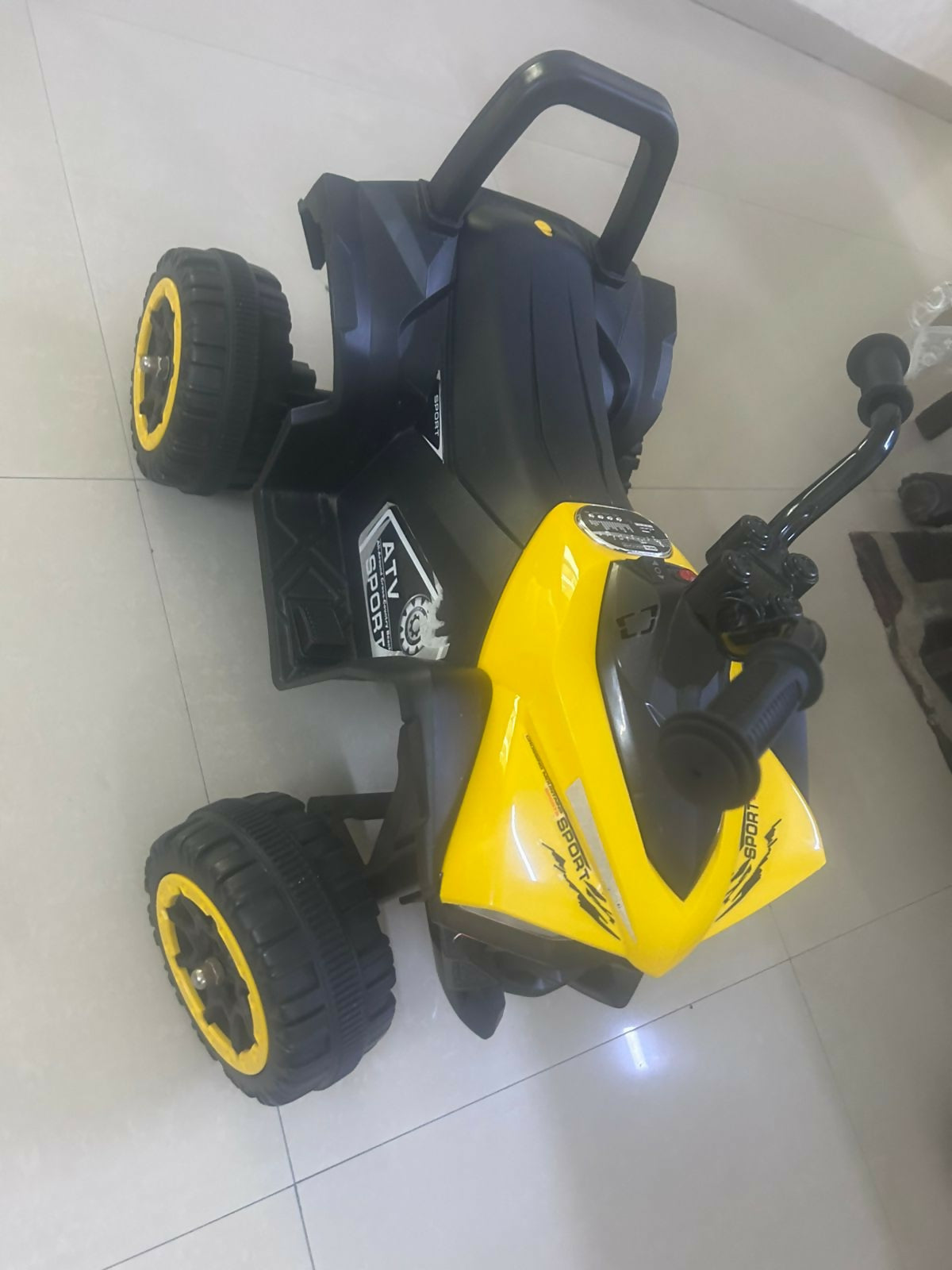 Buy Yellow and Black Baby Scooter – sturdy, stylish, and perfect for active toddlers.