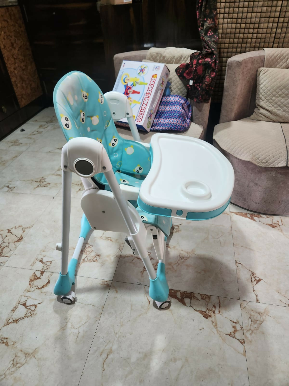 R FOR RABBIT Marshmallow High Chair
