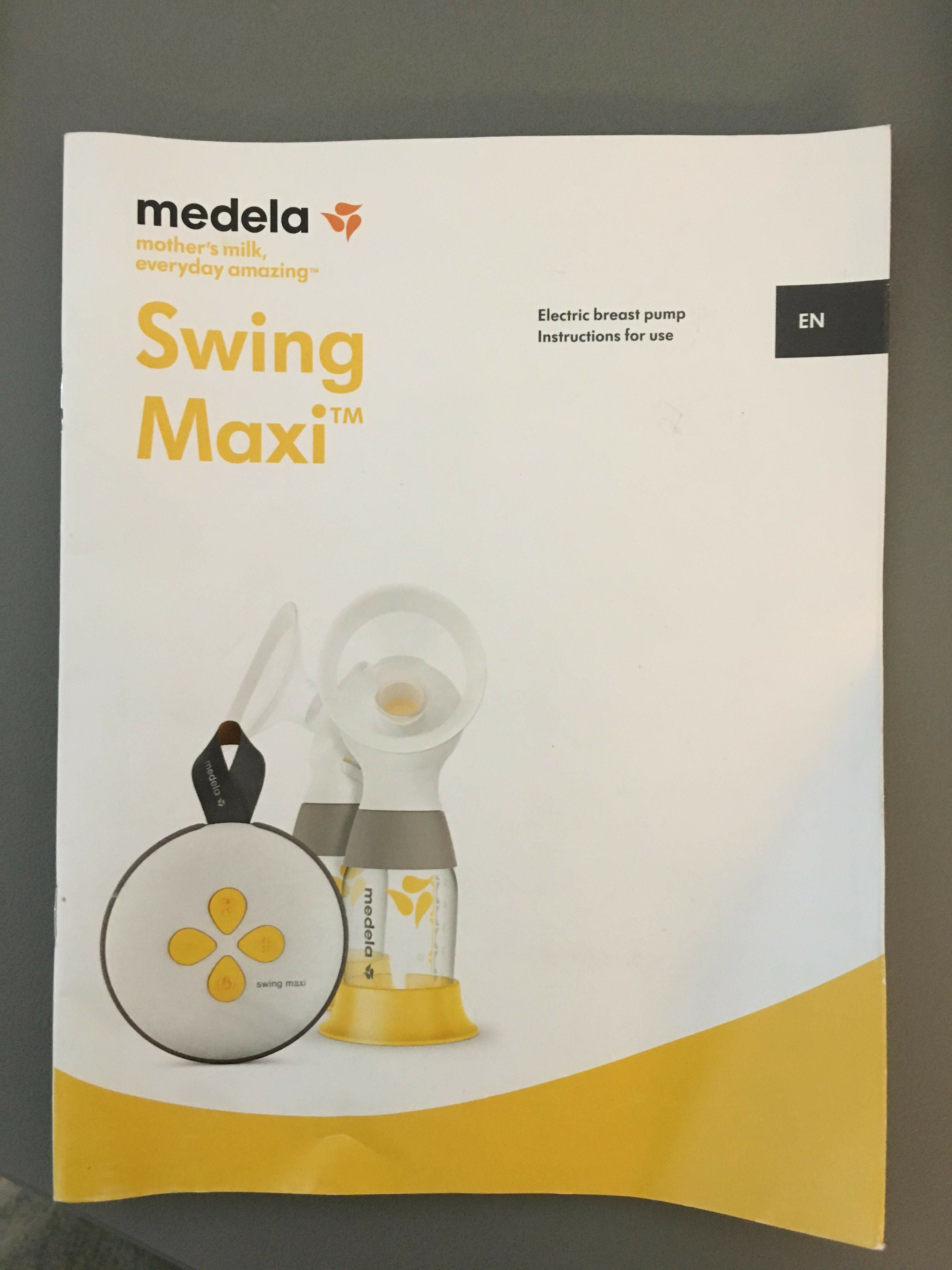 MEDELA Swing Maxi Electric Breast Pump – Double Pumping for Faster & Efficient Expression
