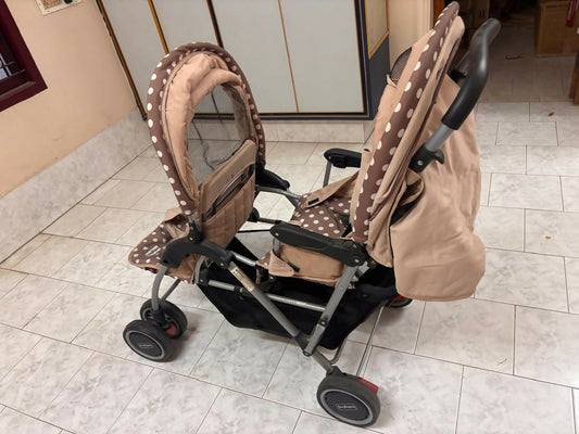 BABYHUG Twin Stroller