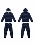 Kids Winter Wear Set for Girls | Warm Sweatshirt & Pajama Set | Soft Cotton Full Sleeve Night Suit | Printed Co-Ord Set for Girls | Comfortable Winter Loungewear & Sleepwear