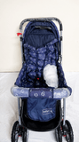 BABYHUG Comfy Ride Reversible Handle Baby Stroller Pram w/ Mosquito Net B107