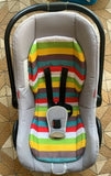 Travel with ease using the R FOR RABBIT Picaboo Baby Carry Cot, featuring a lightweight design and adjustable canopy for on-the-go comfort and protection.