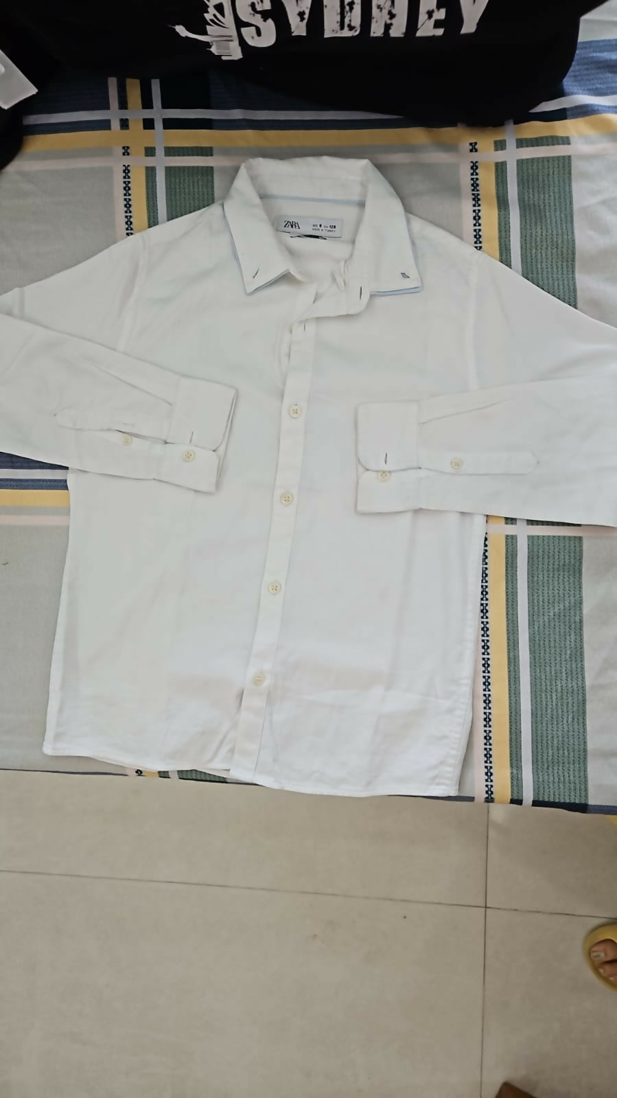 ZARA White Shirt for Boys – Classic, Elegant, and Comfortable Shirt for Formal or Casual Wear.