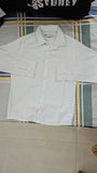 ZARA White Shirt for Boys – Classic, Elegant, and Comfortable Shirt for Formal or Casual Wear.