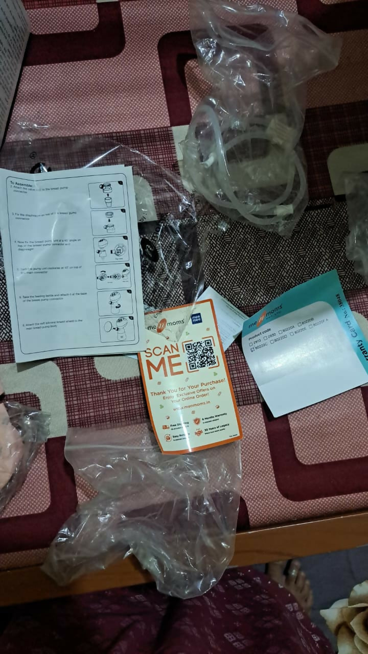 MEE MEE Electric Breast Pump – Comfortable & Efficient Milk Expression for New Moms