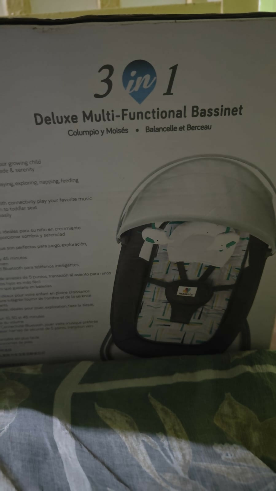 MASTELA Deluxe 3 In 1 Electric Swing