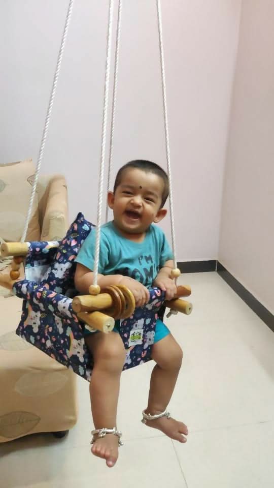 Cradle your baby in comfort, the traditional way—with VIRUKSHAM.