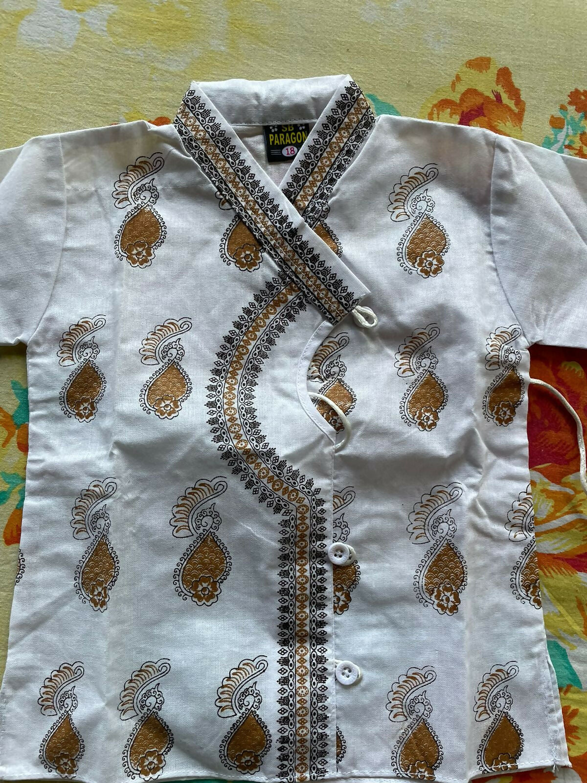 White Colour Dhoti Kurta - PyaraBaby