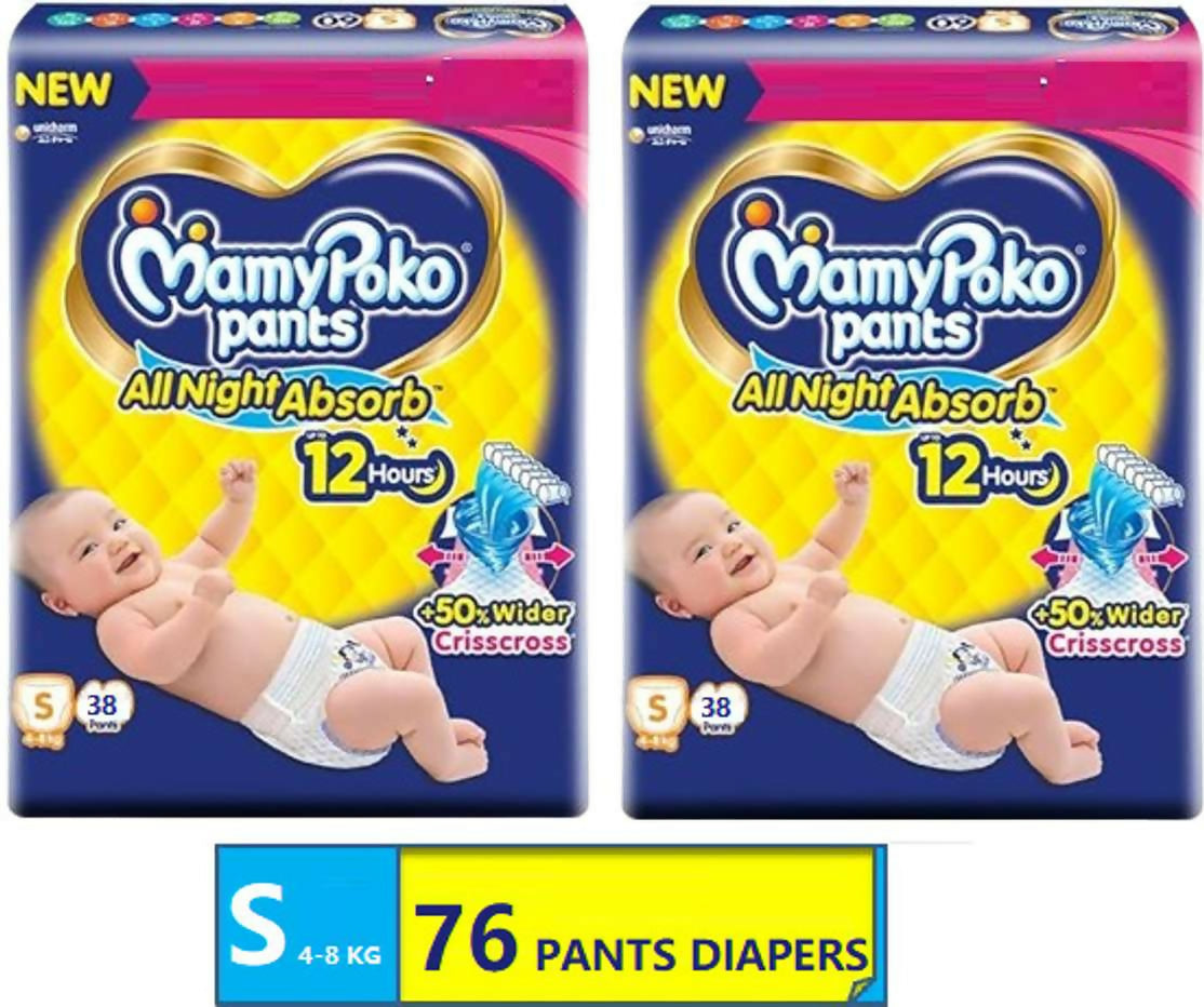 MAMYPOKO Pants All Night Absorb Diapers