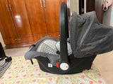 Car Seat Cum Carry Cot With Rocking Base