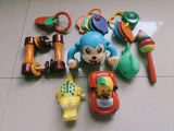 Set of 9 Rattles and Teethers