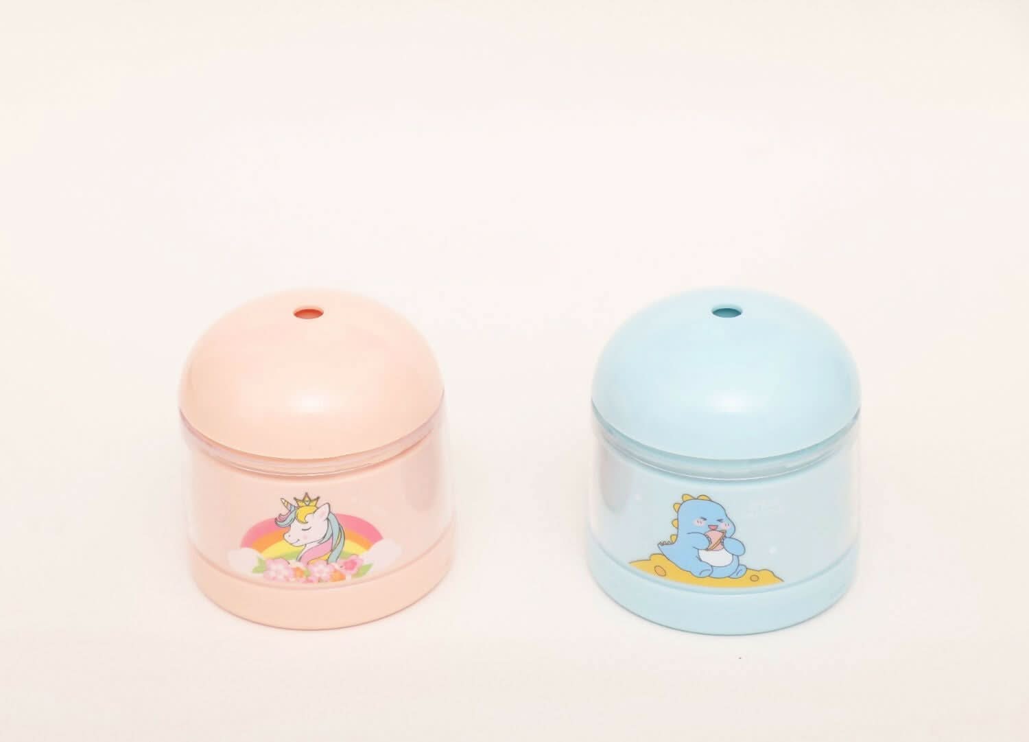 Creative appearance and space saver, small and portable Comes with removable tray, easily to operate for small kids, Best Sharpener for kids