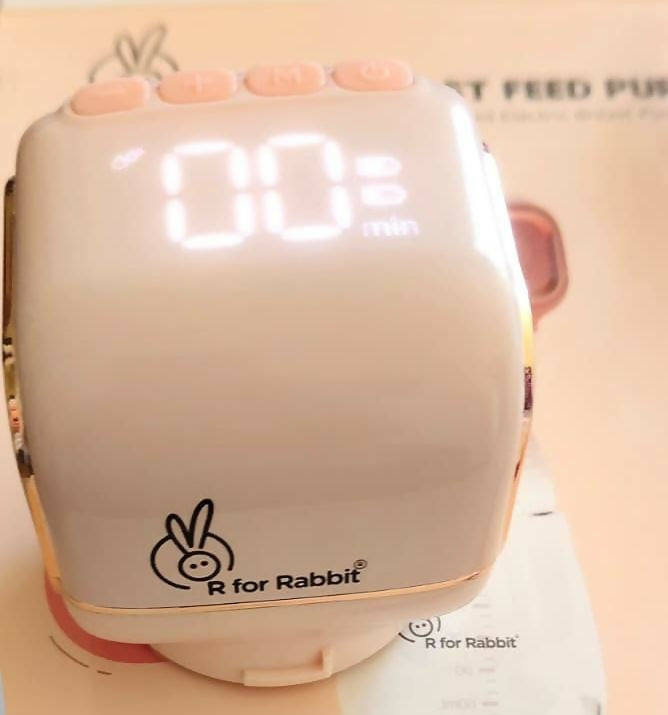 R FOR RABBIT Electric Breast Pump – Portable, Comfortable & Safe Pumping Solution for Moms