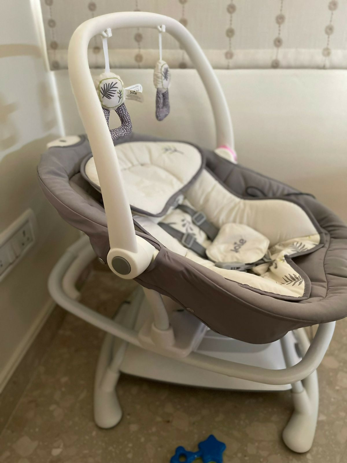 Buy Joie Sansa 2-in-1 Electric Swing – soothing swing and rocker combo for newborns.