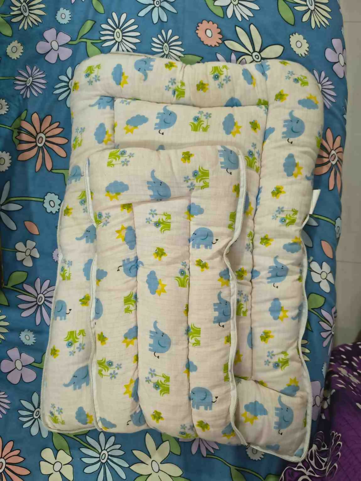 Baby bedding set with soft mattress, pillow, bedding essentials, and cozy fabric designed to provide comfort, support, and a restful sleeping environment for babies.