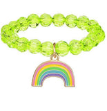 Made of premium quality crystal beads and steel, the bracelets are light in weight, safe to wear, and not easy to fade, break, or wear off.