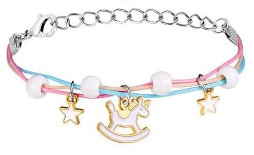 Made with quality enamel pendent and metal connector and hook, these bracelet for girl kids are designed to be sturdy and long-lasting.