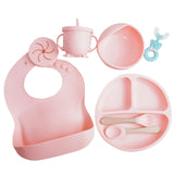 NAUTILUS 9-Piece Silicone Baby Feeding Set