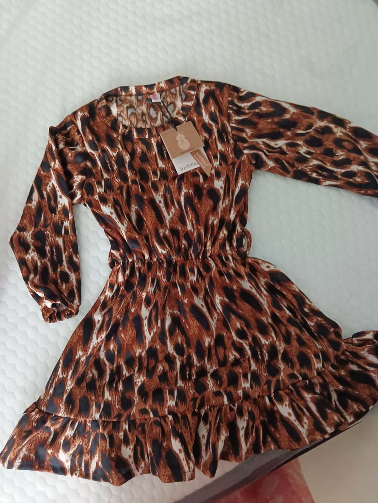 Buy animal print frock for baby girls – stylish, comfortable, and perfect for everyday wear.