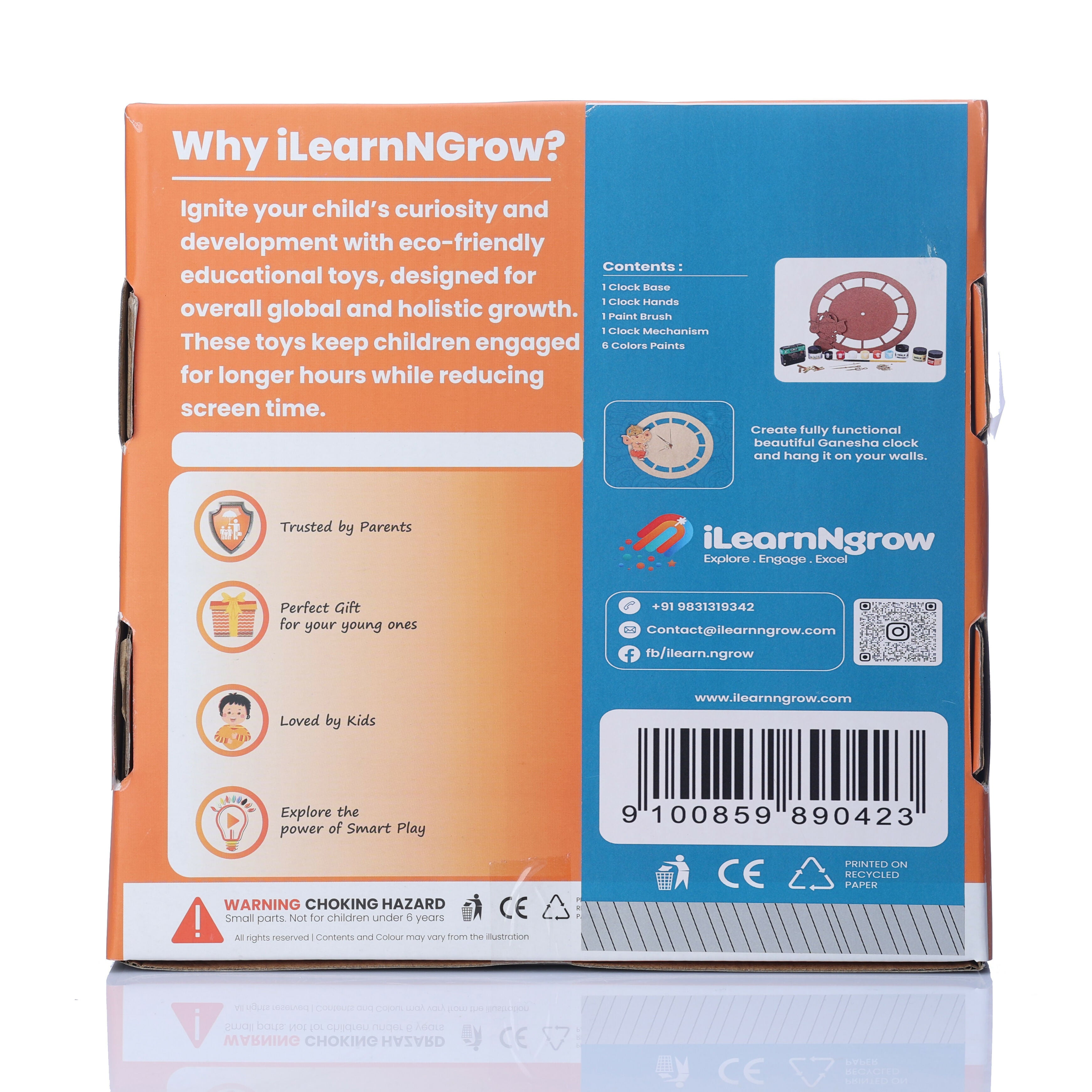 Transform your creative vision into a stunning reality with our DIY Terracotta Clay Ganesha Kit.