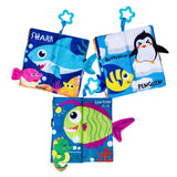 Baby Cloth Book - Marine Animals