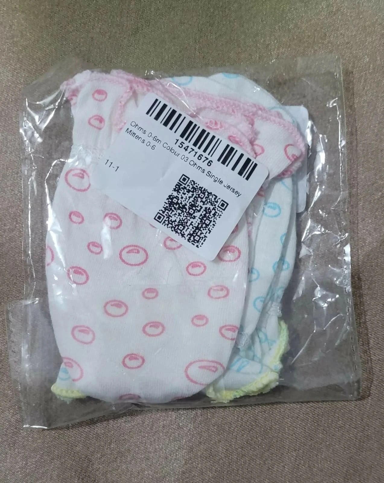 BABYHUG Cotton Mittens