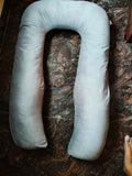 Pregnancy Pillow U shaped Silky Maternity Pillow for Pregnant Women