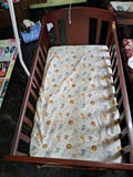 BABYHUG Florence 3 in 1 Rocking Cot Cum Junior Bed Cherry