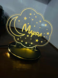 Personalised kids night lamp