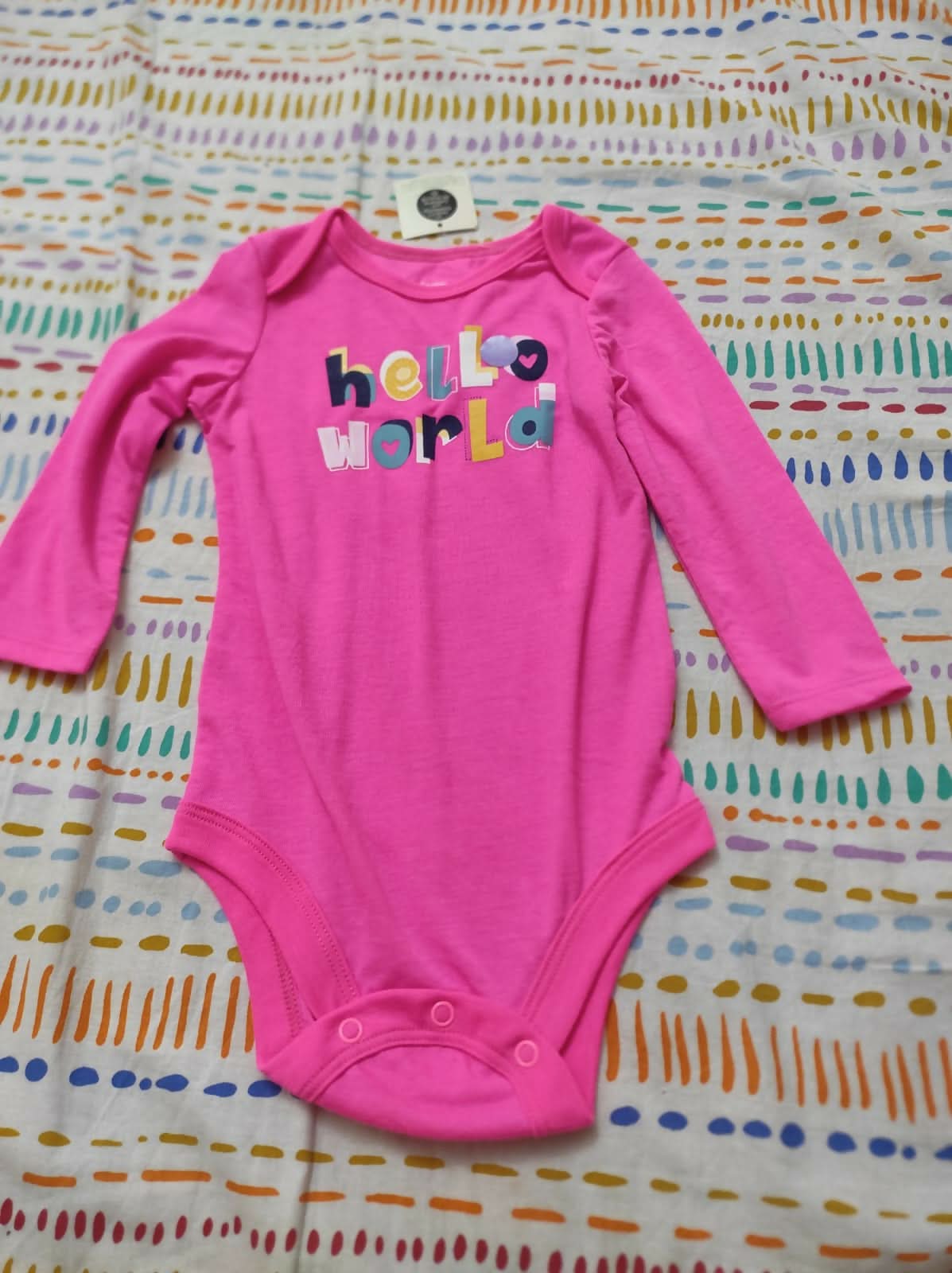 Dress your baby girl in style and comfort with our Baby Onesie, featuring adorable designs and practical snap closures for easy changes.