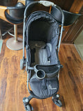 R FOR RABBIT Chocolate Ride Stroller/Pram For Kids - Reversible Handle, Multiple Recline Positions, Cup Holder with Meal Tray, 5 Point Safety Harness, Storage Basket
