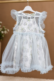 Sky blue frock