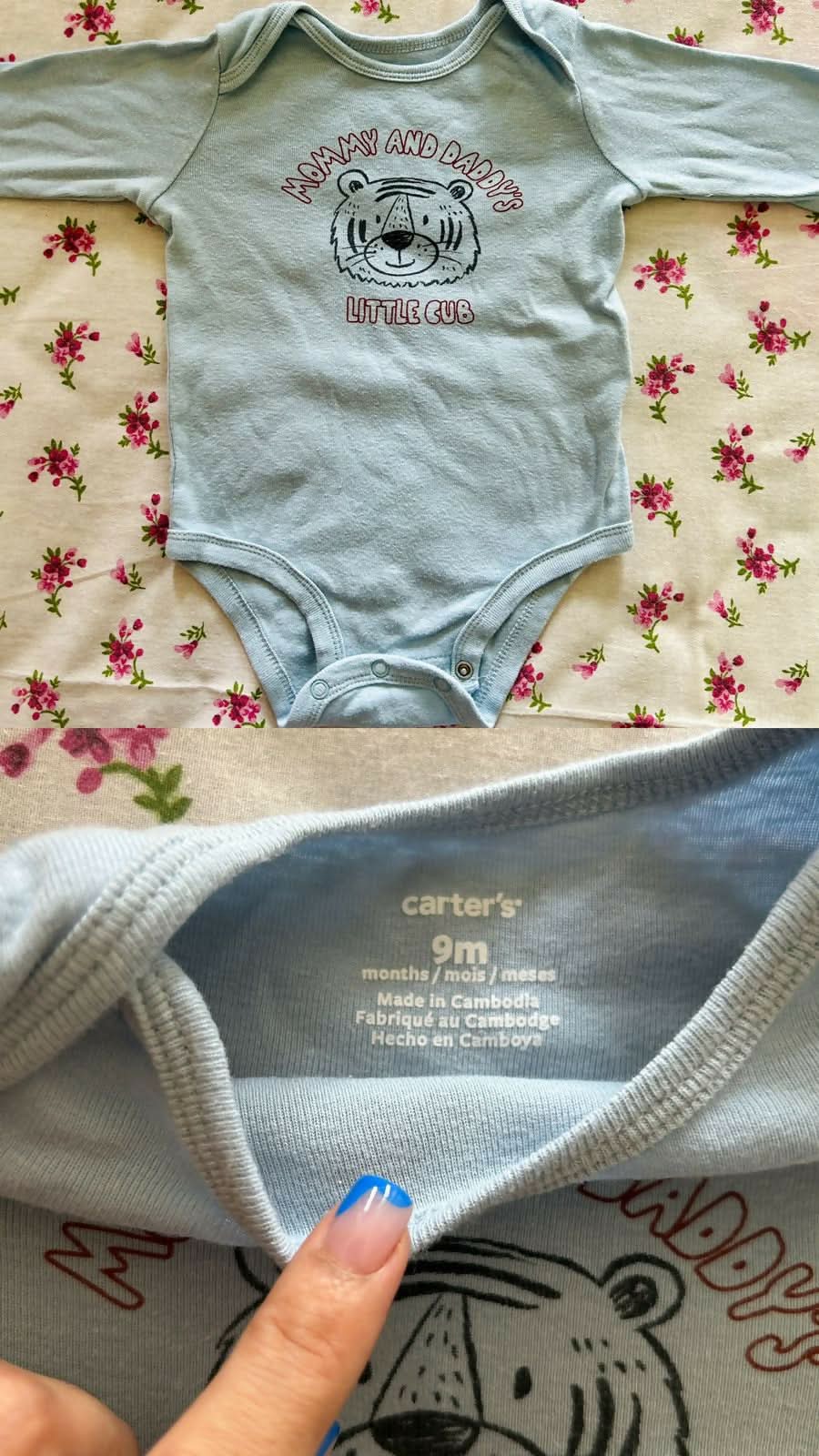 CARTER'S Baby Unisex Rompers: Soft, stylish, and comfortable rompers for baby boys and girls, featuring easy snap closures and adorable designs.