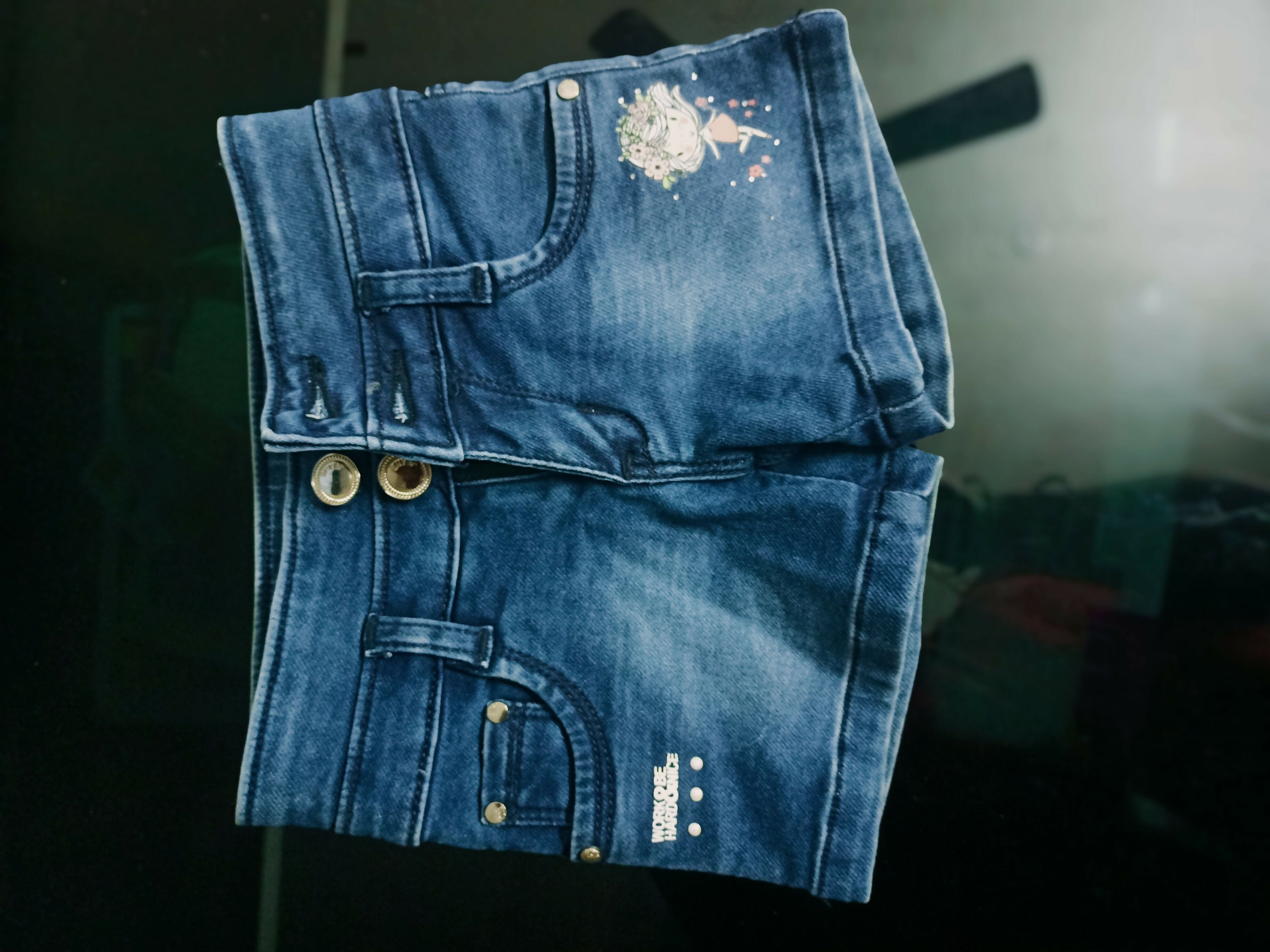 Blue Jean Trouser For Baby Girl