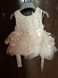 Buy Babyhug Sleeveless Party Wear Tutu Frock – Elegant Tutu Dress with Butterfly & Bow Appliqué for Baby Girls
